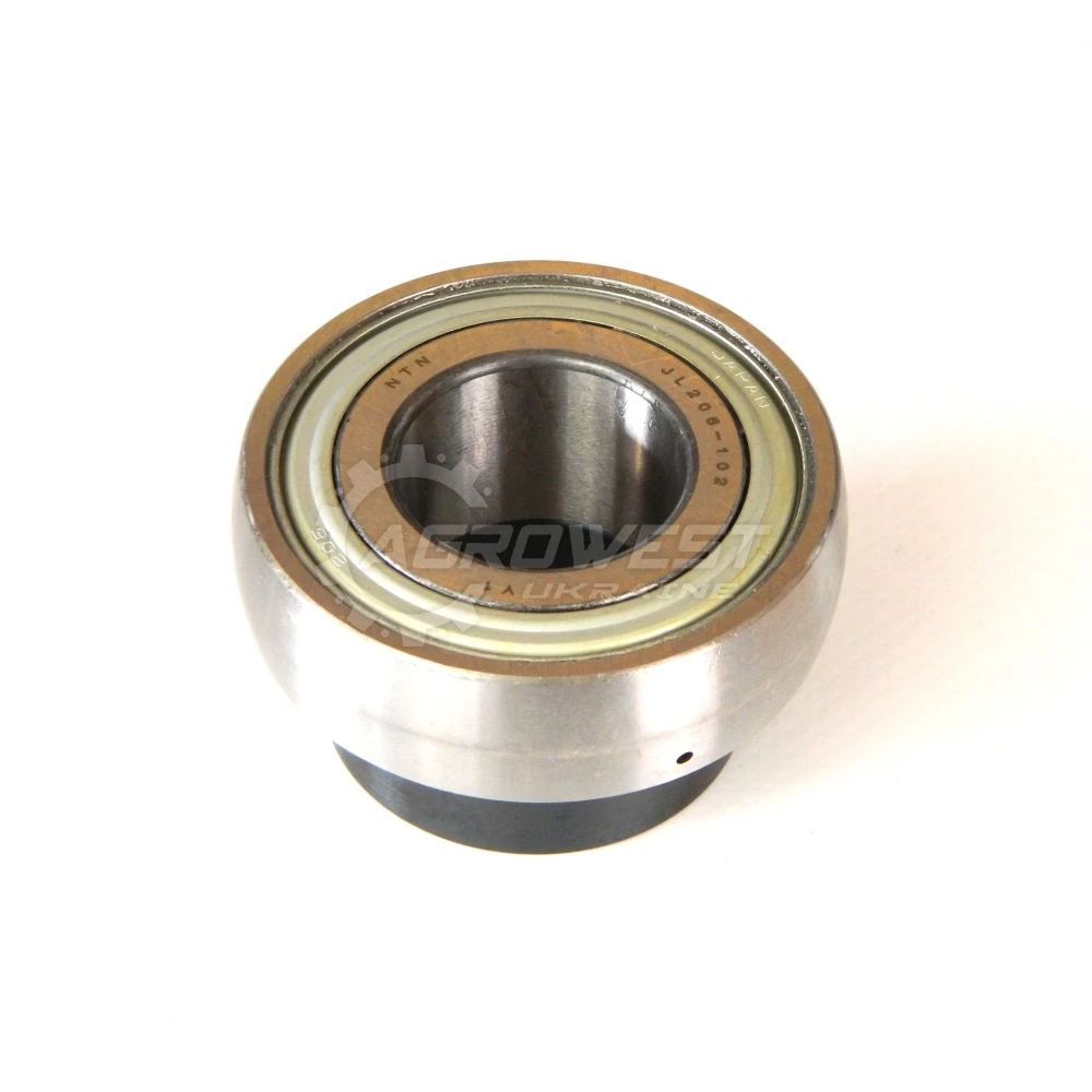 Підшипник корпусний кульковий з затискним кільцем 28.57x62x35.71mm