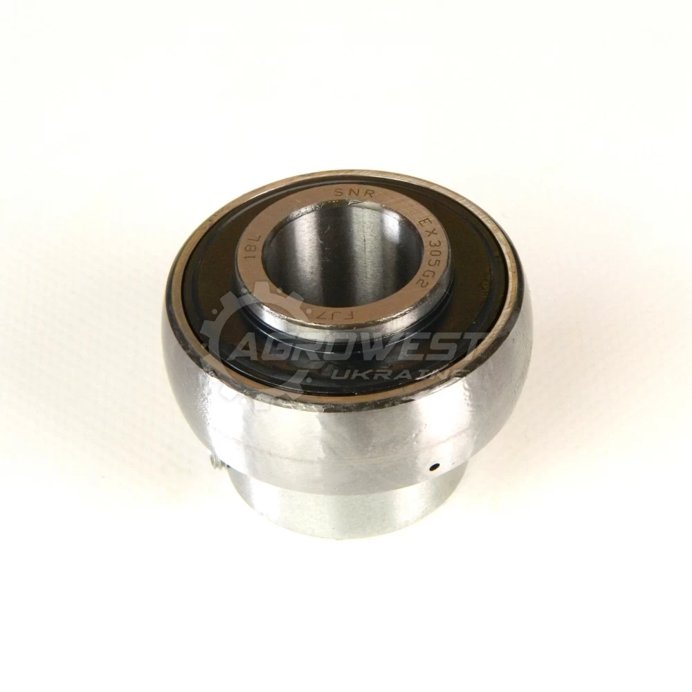 Підшипник з отвором під змазку та фіксуючим кільцем 46,8x62x25mm