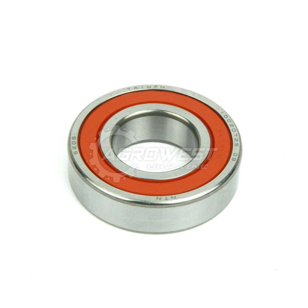 Підшипник кульковий ущільнений з двох сторін 30x62x16mm