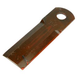 Нож измельчителя подвижный гладкий 175X50X4,5мм Radura Z103376 / Z100764 / 193361A1 / 1994760C4 / 84019620